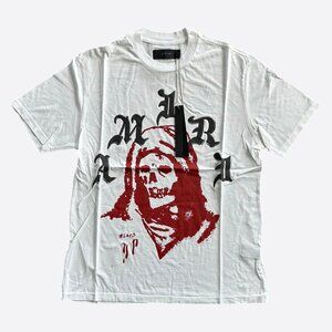 Amiri Wes Lang White & Red Solar Kings T-Shirt